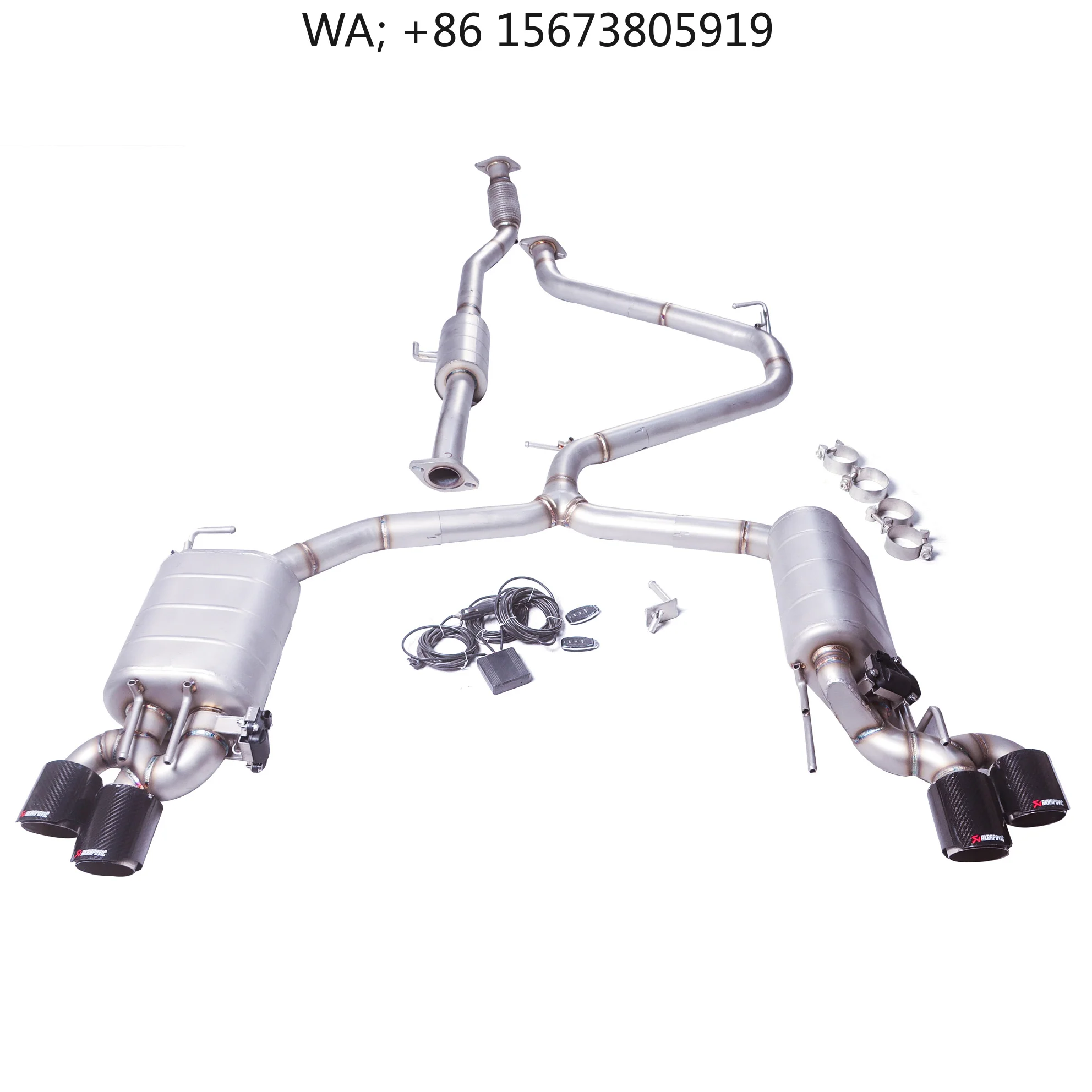 For / 2018-2023 Toyota Camry Hybrid 2.5L Catback 304SUS Valvetronic High Permance Exhaust System Muffler Four Out
For / 2018-2023 Toyota Camry Hybrid 2.5L Catback 304SUS Valvetronic High Permance Exhaust System Muffler Four Out