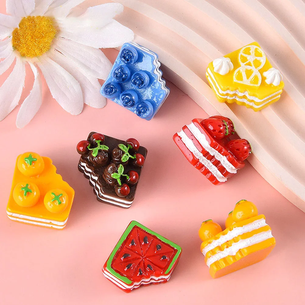 10 Pcs Cake Resin Accessories Mini Dessert Fake Food Decor for House Headdress Hair Clip Candy Cookie nament Realistic
10 Pcs Cake Resin Accessories Mini Dessert Fake Food Decor for House Headdress Hair Clip Candy Cookie nament Realistic