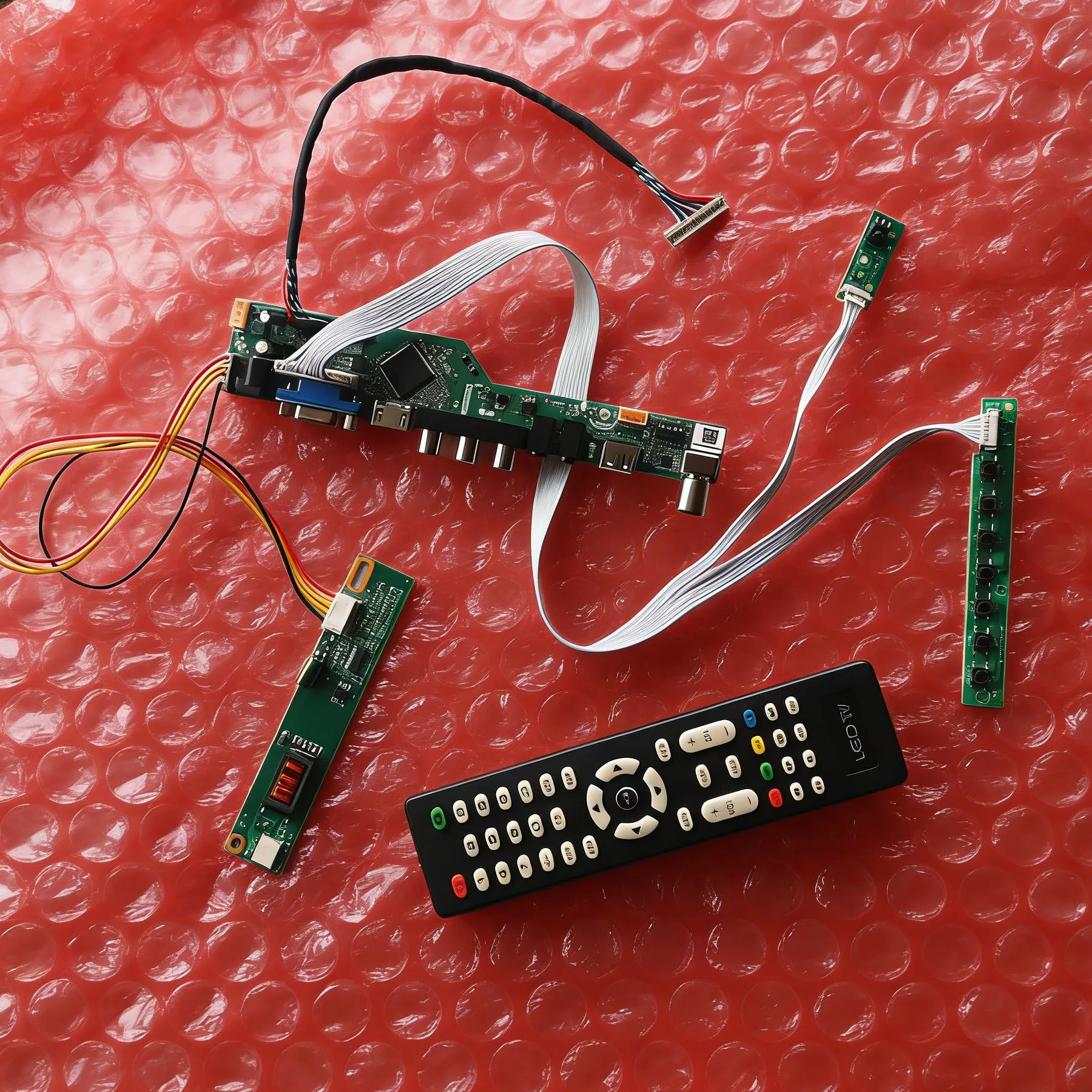 Matrix Drive Board Fit LQ133K1LA04 B133EW01 LQ133K1LA4A LQ133K1LD4B 1-CCFL 1280x800 1280*800 LVDS 20-Pin HDMI+VGA+AV+USB Kit DIY
Matrix Drive Board Fit LQ133K1LA04 B133EW01 LQ133K1LA4A LQ133K1LD4B 1-CCFL 1280x800 1280*800 LVDS 20-Pin HDMI+VGA+AV+USB Kit DIY