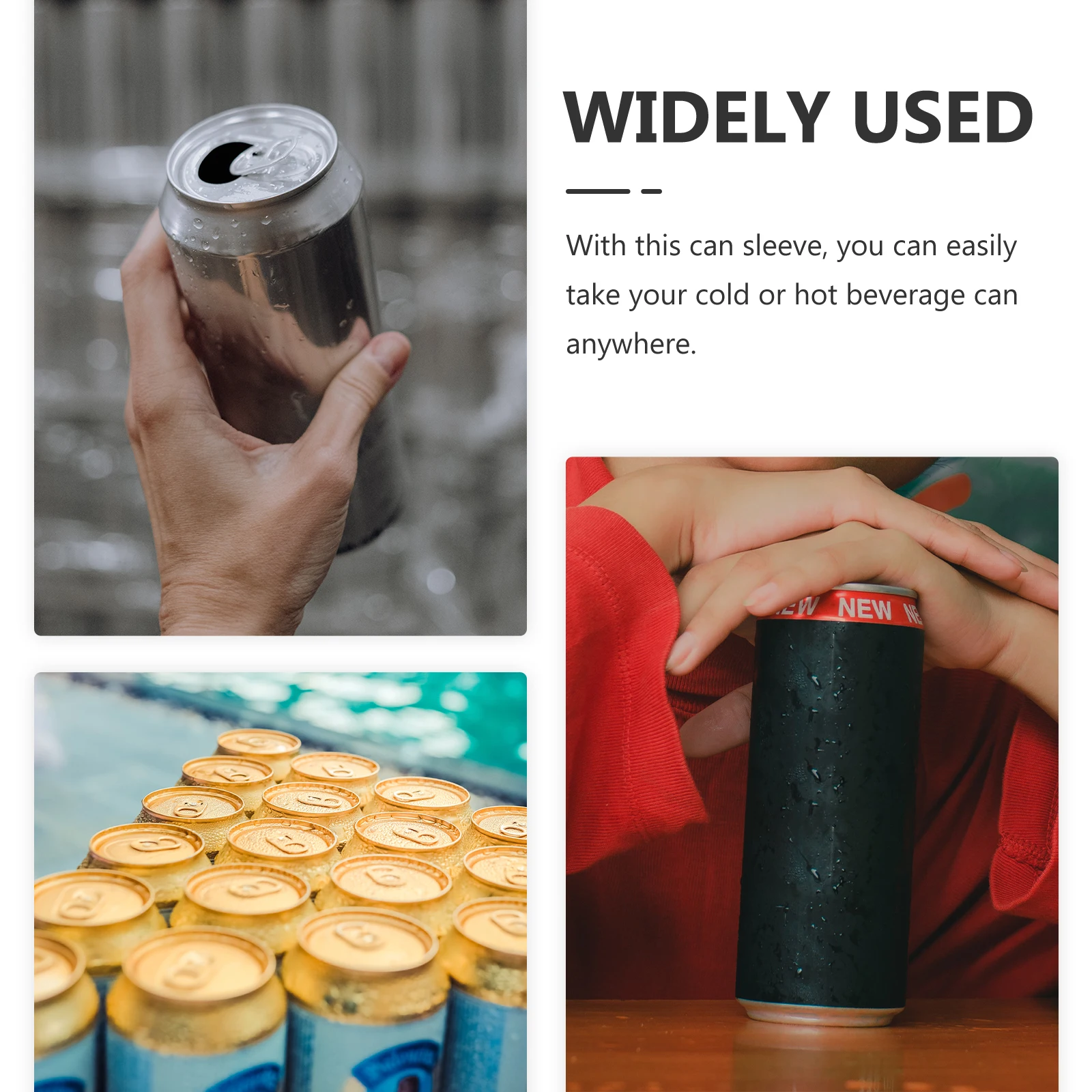 10pcs Cup Set Beverage Can Cover Slim Neoprene Sleeves Portable White Insulator Bottle Cooler Beer Protector
10pcs Cup Set Beverage Can Cover Slim Neoprene Sleeves Portable White Insulator Bottle Cooler Beer Protector