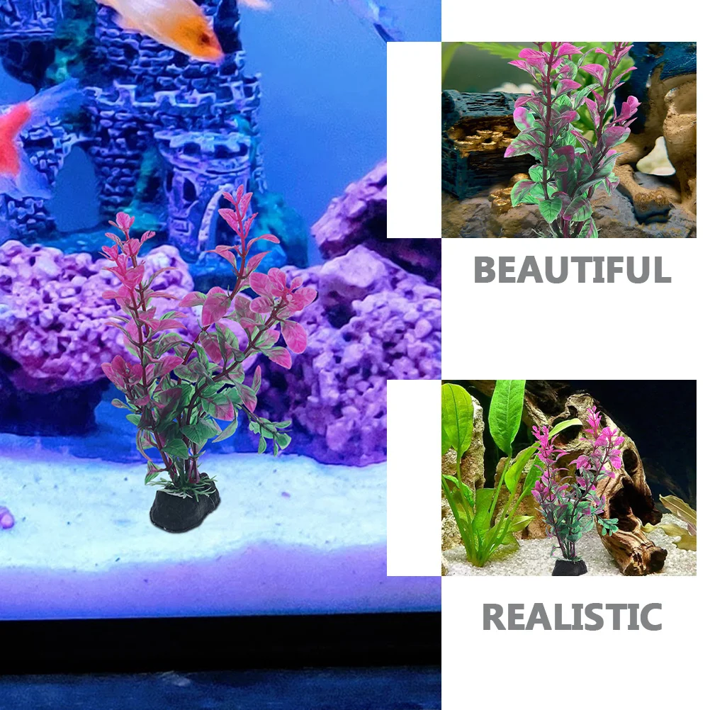6Pcs Fish Tank Decoration Plants Realistic Artificial Aquatic Plant for Aquarium Landscape Enhancing Vivid Natural Look Fake
6Pcs Fish Tank Decoration Plants Realistic Artificial Aquatic Plant for Aquarium Landscape Enhancing Vivid Natural Look Fake