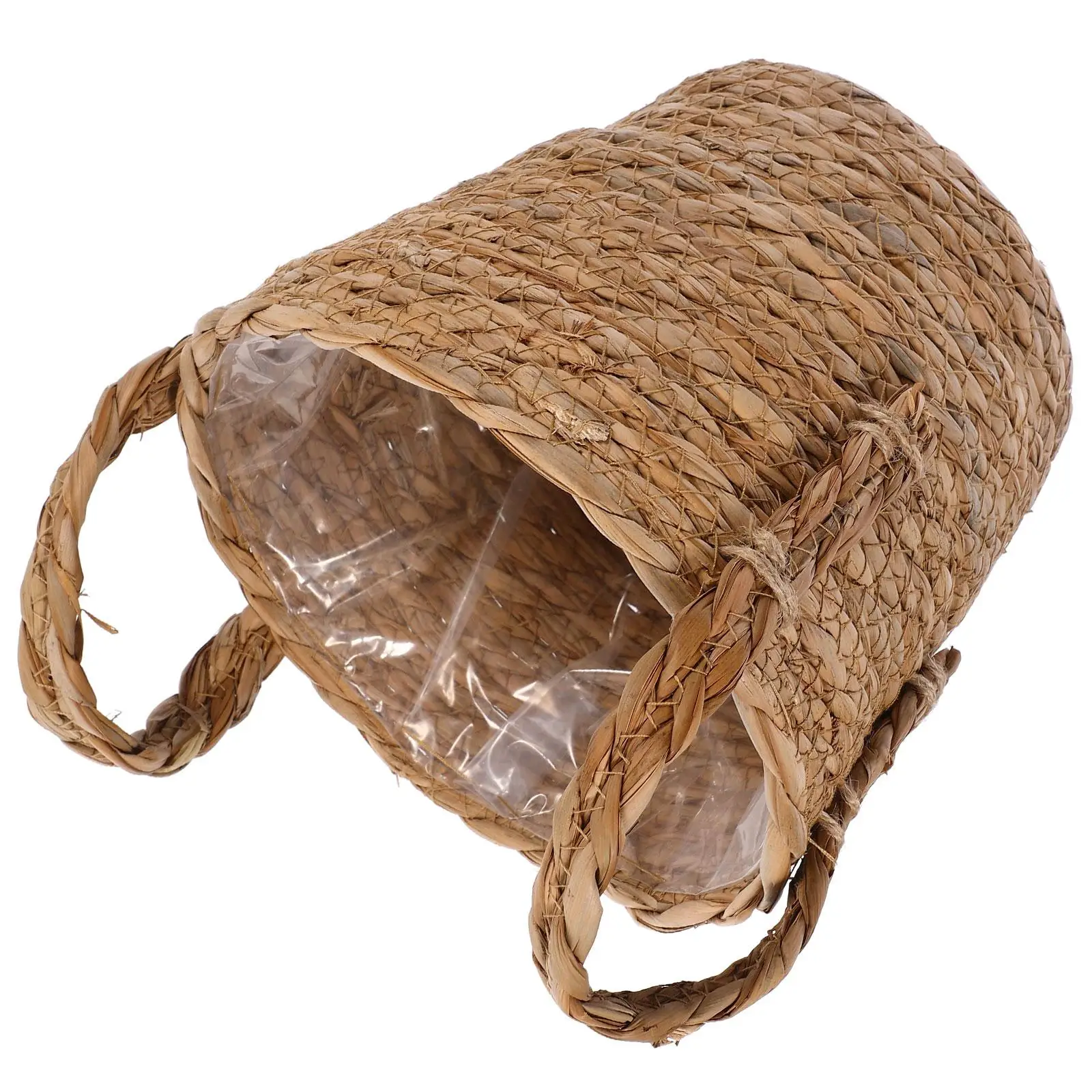 Straw Flowerpot 16CM Retro Planter Handwoven Seaweed Material Indoor Storage Basket Plant Vase Rattan Container
Straw Flowerpot 16CM Retro Planter Handwoven Seaweed Material Indoor Storage Basket Plant Vase Rattan Container