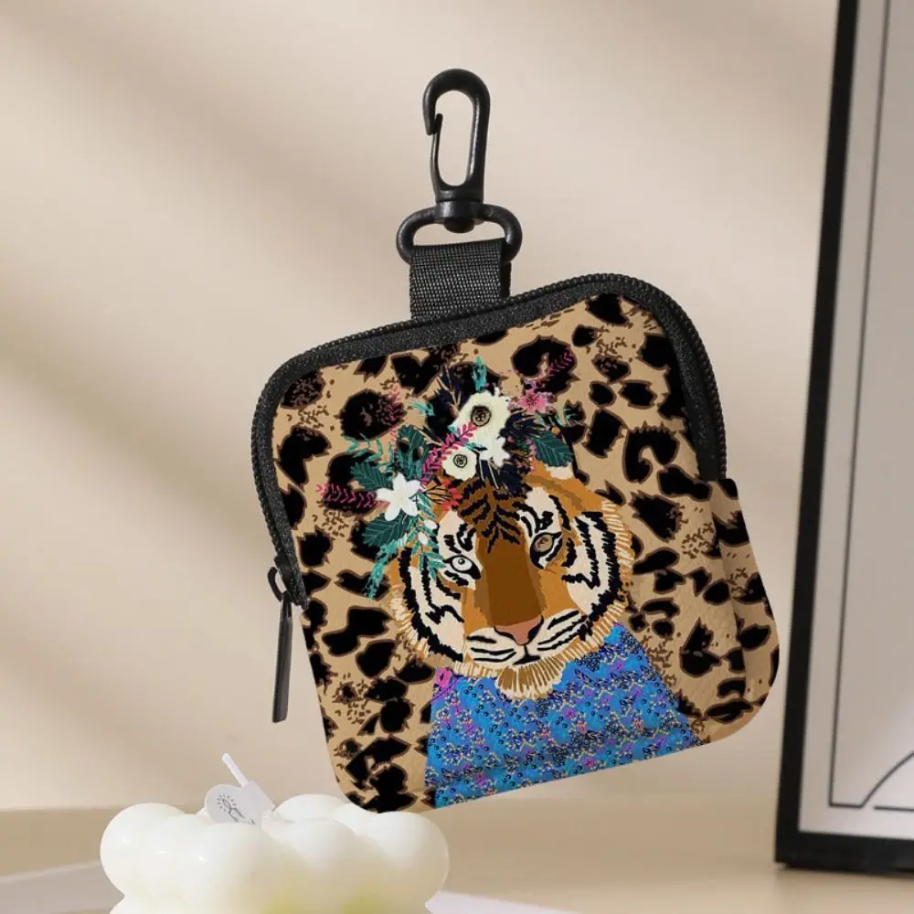 Trendy Tiger Leopard Print Coin Purse Multifunctional Mini Wallet Waterproof Zipper Storage Bag
Trendy Tiger Leopard Print Coin Purse Multifunctional Mini Wallet Waterproof Zipper Storage Bag