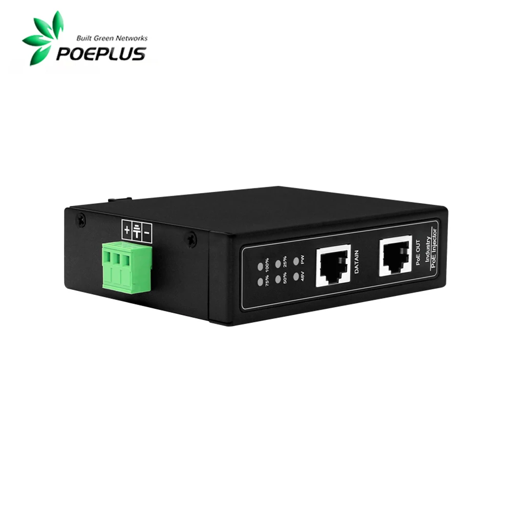 Промышленный инжектор POE POEPLUS 30/90/120 Вт, вход 12–48 В постоянного тока, корпус из сплава IP40, защита от перенапряжения 6 кВ, установка на DIN-рейку
Промышленный инжектор POE POEPLUS 30/90/120 Вт, вход 12–48 В постоянного тока, корпус из сплава IP40, защита от перенапряжения 6 кВ, установка на DIN-рейку
