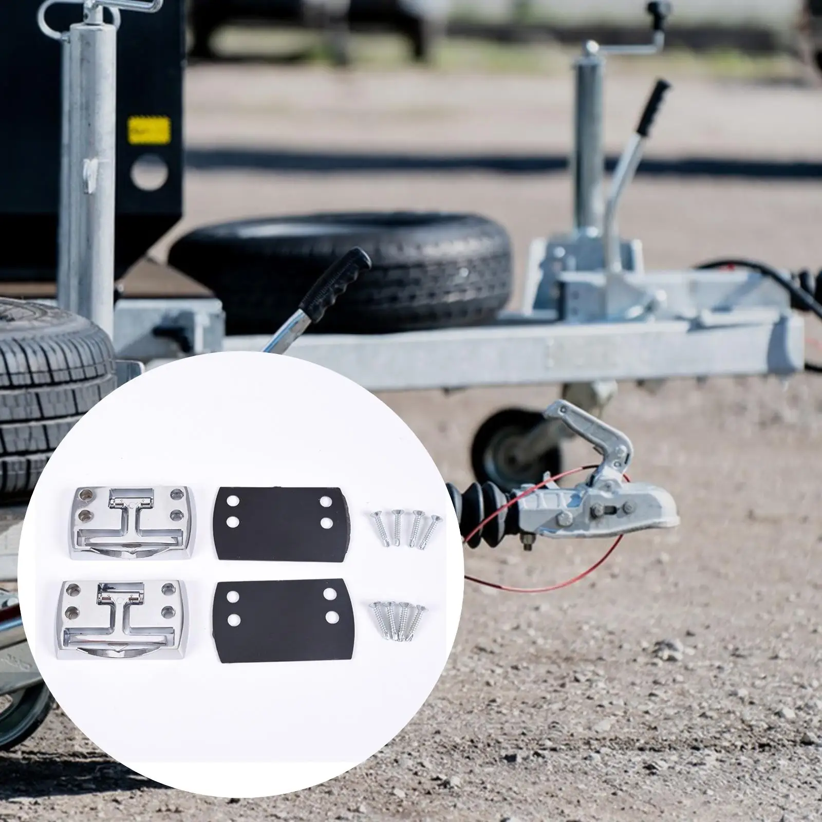 Durable Zinc Alloy Truck Tie Down Anchor Kit with Complete Mounting Screws for Towing and Hauling
Durable Zinc Alloy Truck Tie Down Anchor Kit with Complete Mounting Screws for Towing and Hauling