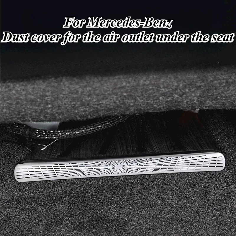 For Mercedes E Class C Class 2016-2025 AC Vent Cover GLC260L Seat Air Outlet Dust Protector Nylon Mesh Interior Trim Accessories
For Mercedes E Class C Class 2016-2025 AC Vent Cover GLC260L Seat Air Outlet Dust Protector Nylon Mesh Interior Trim Accessories
