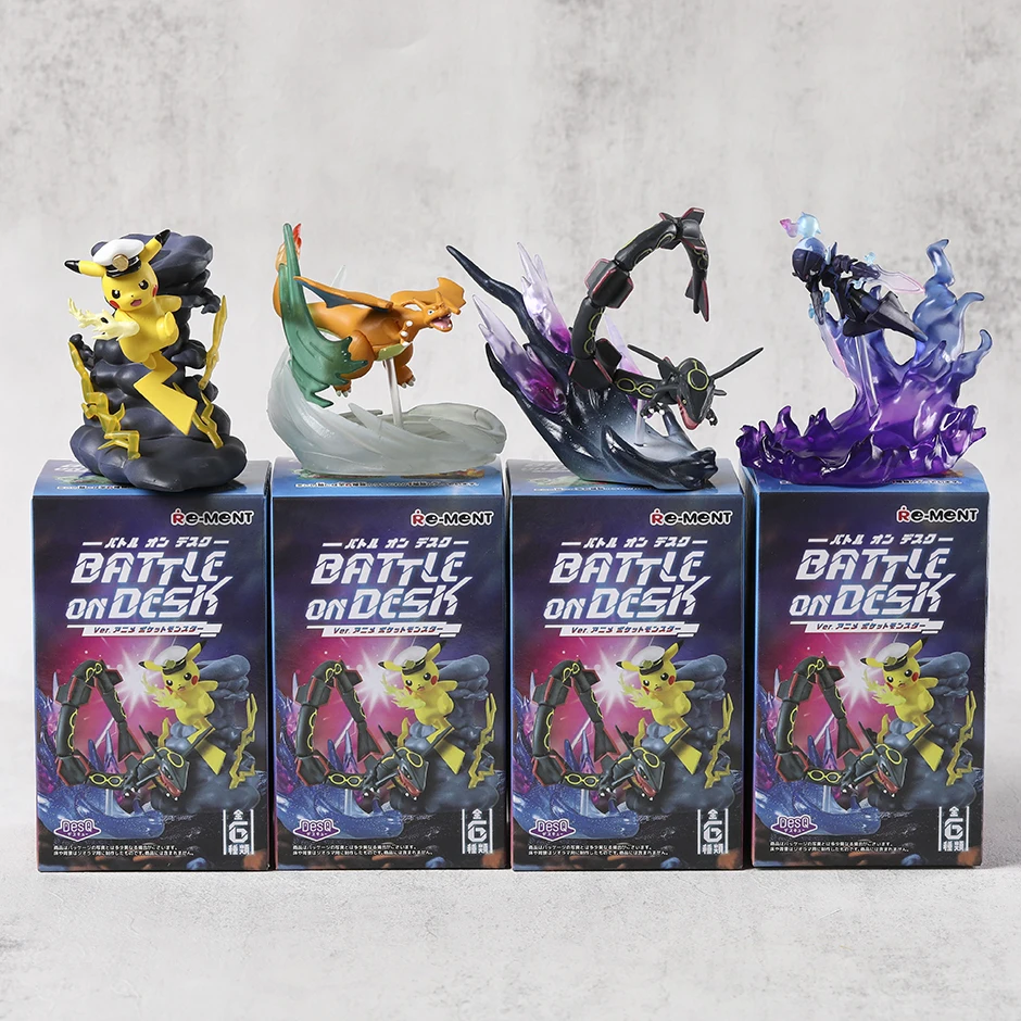 DesQ Battle On Desk Ceruledge Charizard Rayquaza Figure Figuine Dolls Cute Model Decoration PVC Toys 4pcs/set
DesQ Battle On Desk Ceruledge Charizard Rayquaza Figure Figuine Dolls Cute Model Decoration PVC Toys 4pcs/set