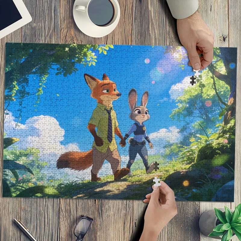 Пазл-постер 1000 деталей Disney Zootopia: Джуди Хоппс и Ник Вайлд | Высокий уровень сложности, предмет интерьера, идеально подходит для подарка
Пазл-постер 1000 деталей Disney Zootopia: Джуди Хоппс и Ник Вайлд | Высокий уровень сложности, предмет интерьера, идеально подходит для подарка