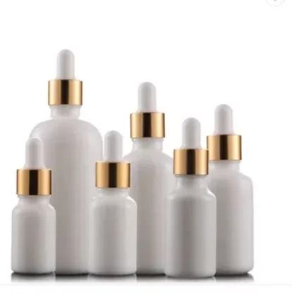 IBELONG Wholesale Pearl White Matte Glass Essential Oil Dropper Bottle with Golden Aluminum Dropper Cap Cosmetic Serum package
IBELONG Wholesale Pearl White Matte Glass Essential Oil Dropper Bottle with Golden Aluminum Dropper Cap Cosmetic Serum package