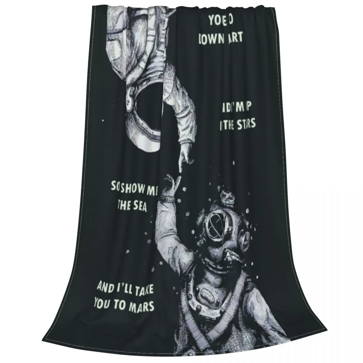 Fashionable Astronaut Diving Pattern Blanket Flannel Spring and Autumn Space Multifunctional Lightweight Home Sofa Plush Quilt
Fashionable Astronaut Diving Pattern Blanket Flannel Spring and Autumn Space Multifunctional Lightweight Home Sofa Plush Quilt