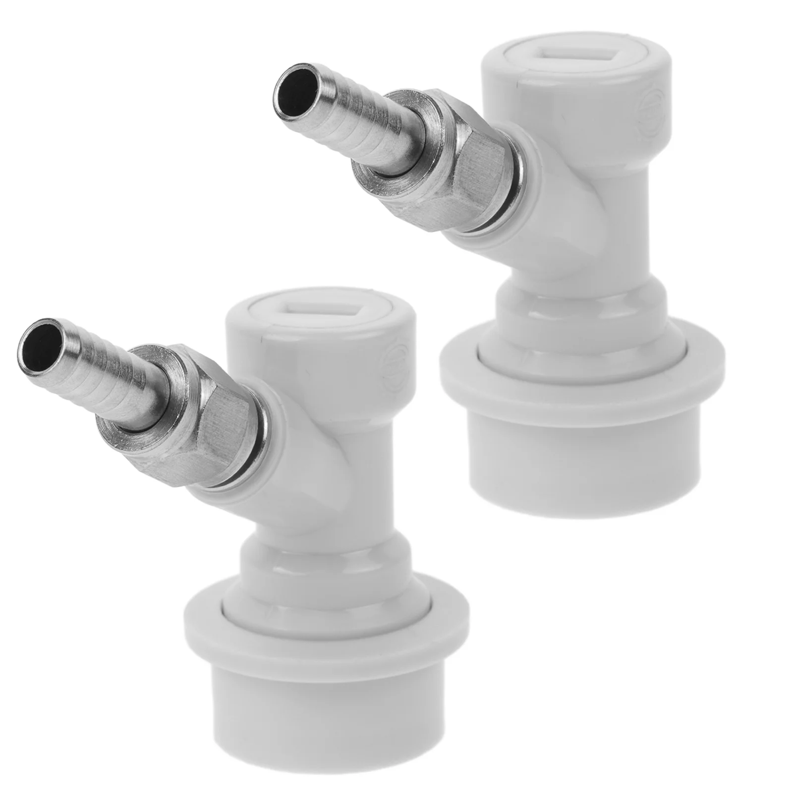 2 Pcs Ball Lock Connector Beer Self Made Stainless Gas Disconnect Keg Steel with Nuts
2 Pcs Ball Lock Connector Beer Self Made Stainless Gas Disconnect Keg Steel with Nuts