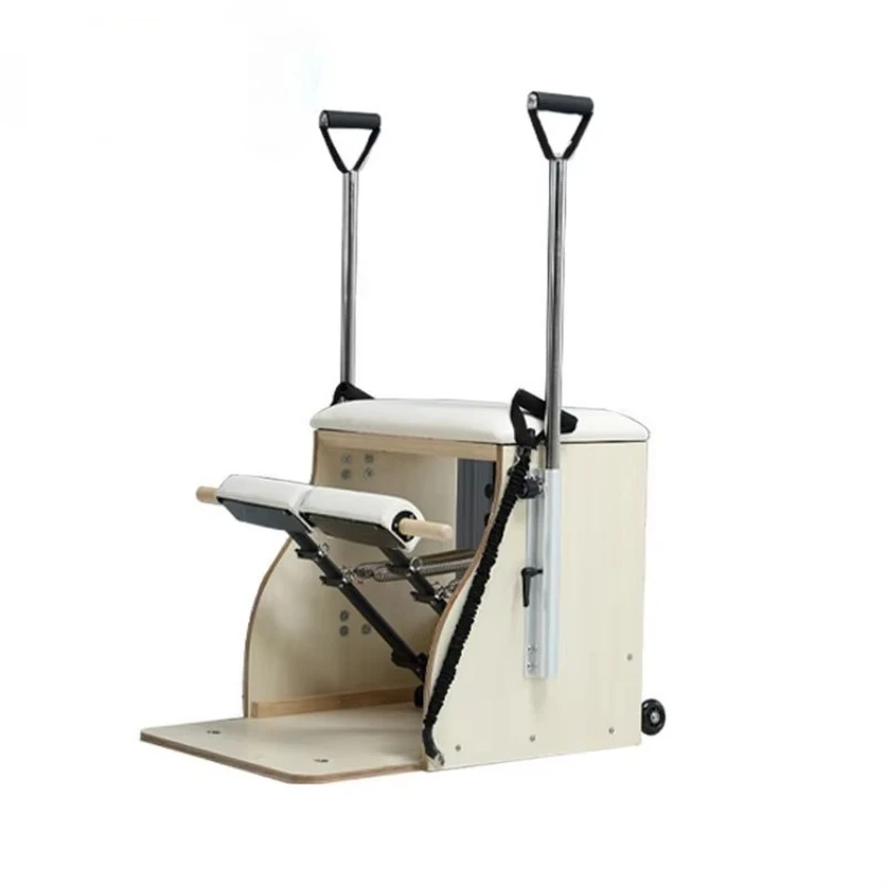 Wunda Chair Reformer Combo, YTYIN All-in-One Wood Yoga Pilates Equipment for Home
Wunda Chair Reformer Combo, YTYIN All-in-One Wood Yoga Pilates Equipment for Home