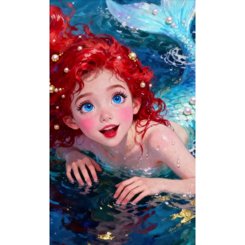 500/1000/1200/2000 PCS Jigsaw Puzzles Cute Mermaid Cartoon with Red Hair Family Activity Game for Gameroom Bedroom Home Decor
500/1000/1200/2000 PCS Jigsaw Puzzles Cute Mermaid Cartoon with Red Hair Family Activity Game for Gameroom Bedroom Home Decor