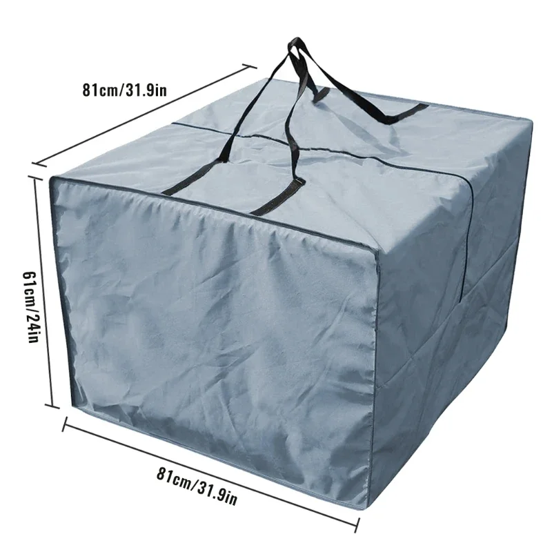 Square cushion storage bag, waterproof protective cover with zipper and handle, garden furniture, seat suitcase
Square cushion storage bag, waterproof protective cover with zipper and handle, garden furniture, seat suitcase