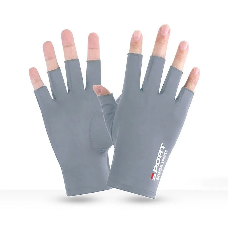 1 Pair Unisex Half Finger Gloves, Ice Silk Sun Protection Gloves for Fishing Driving Sailing Boating Kayaking Outdoor Sports
1 Pair Unisex Half Finger Gloves, Ice Silk Sun Protection Gloves for Fishing Driving Sailing Boating Kayaking Outdoor Sports
