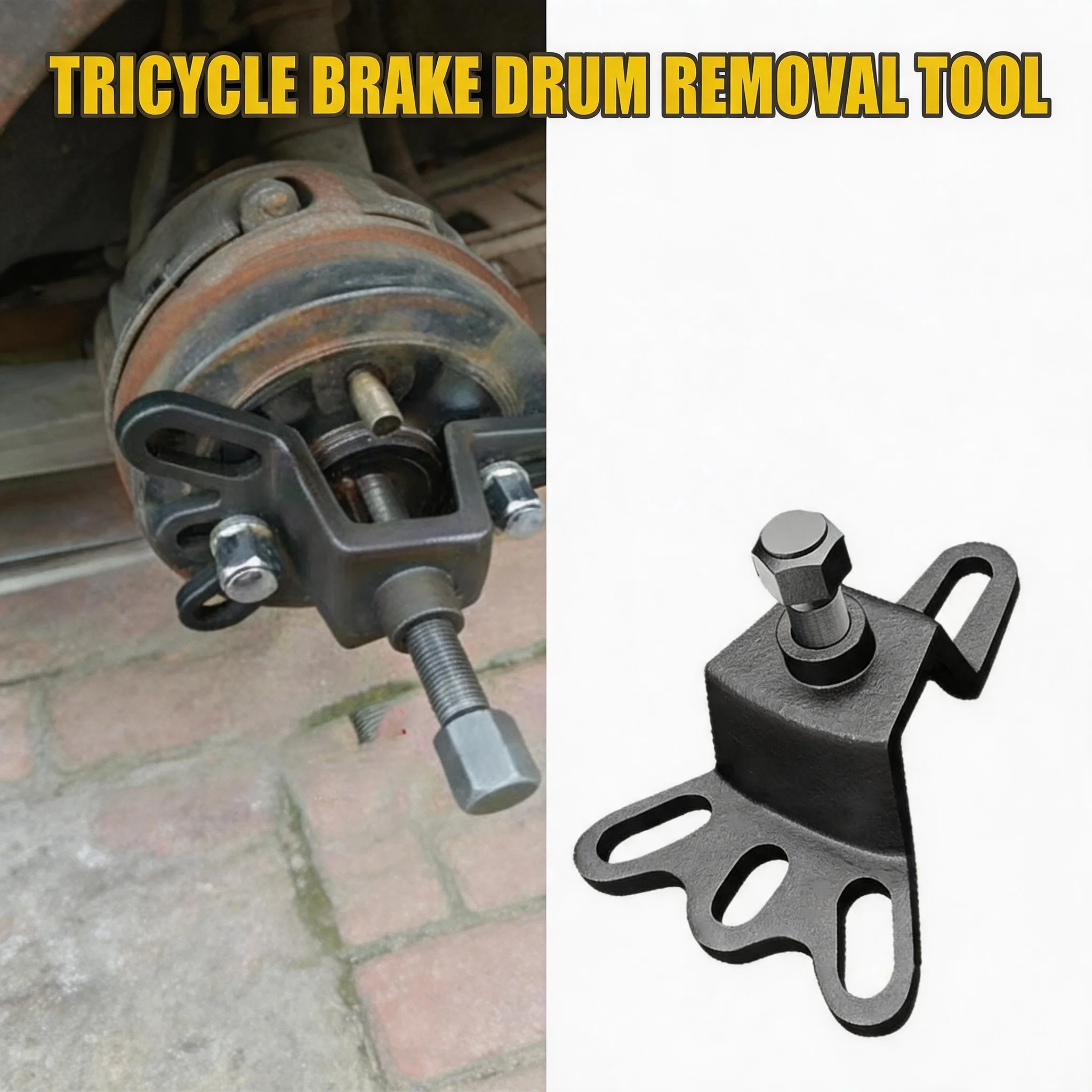 Brake Drum Puller Tool Universal 4 Hole Wheel Hub Puller Hand Held Repair Tool For Tricycle Motorbike For Motorcycle Accessories
Brake Drum Puller Tool Universal 4 Hole Wheel Hub Puller Hand Held Repair Tool For Tricycle Motorbike For Motorcycle Accessories
