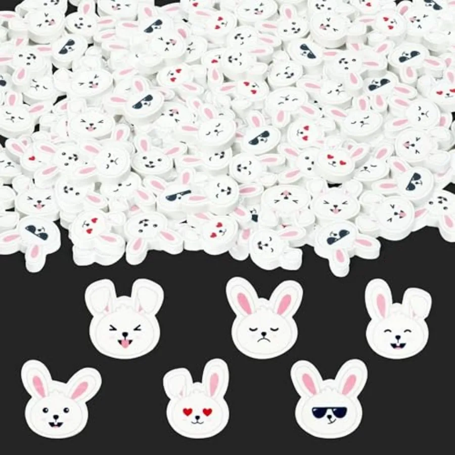 Mini Erasers for - 60Pcs Spring Gts Rabbit Pencil Erasers Cute Rabbit Ears Face 3D Puzzle Desk Pet Stationery for Classroom Rew
Mini Erasers for - 60Pcs Spring Gts Rabbit Pencil Erasers Cute Rabbit Ears Face 3D Puzzle Desk Pet Stationery for Classroom Rew