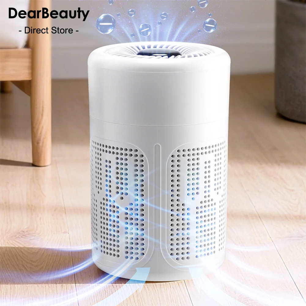 Mini Desktop Air Purifier HEPA Filter With Negative Ion Technology Eliminates Formaldehyde Odors Smoke And Dust Particles
Mini Desktop Air Purifier HEPA Filter With Negative Ion Technology Eliminates Formaldehyde Odors Smoke And Dust Particles