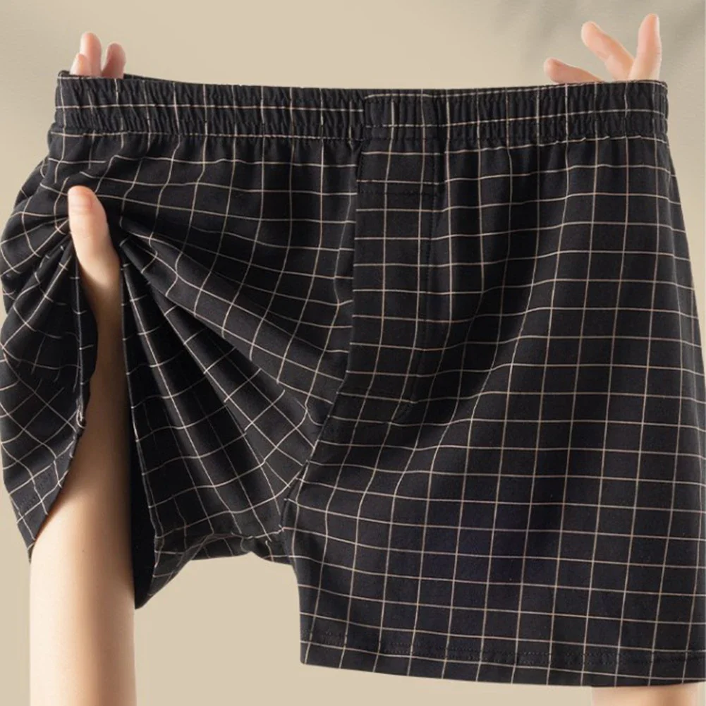 Mens Sleep Bottoms Men's Panties Breathable Arrow Pants Plaid Sexy Underwear Boxers Lingerie Sissy Sport Shorts Underpants Men
Mens Sleep Bottoms Men's Panties Breathable Arrow Pants Plaid Sexy Underwear Boxers Lingerie Sissy Sport Shorts Underpants Men