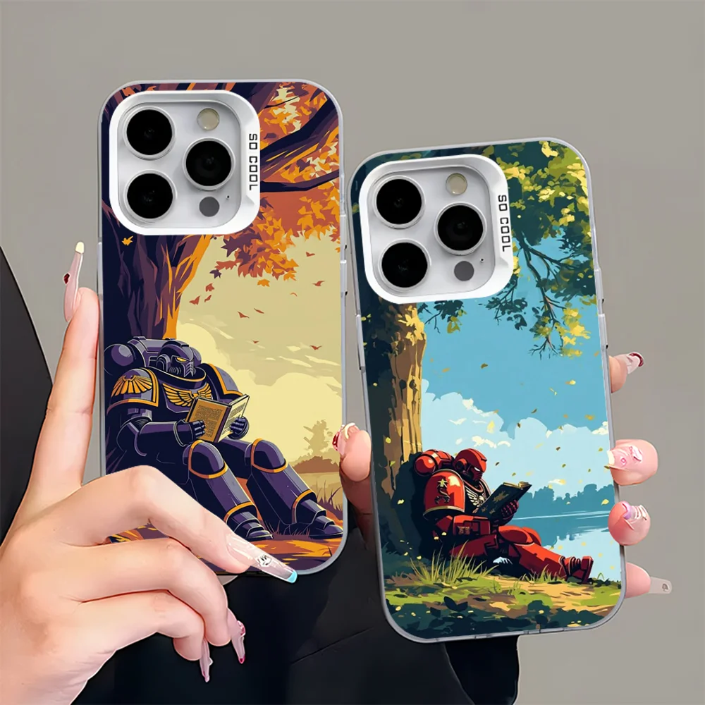 W-Warhammers 4000 Phone Case For iPhone 16,15,14,13,12,11,Pro,Max,Plus,Mini,XS,SE Anti Fall Gray Silver Matte Hard Bumper
W-Warhammers 4000 Phone Case For iPhone 16,15,14,13,12,11,Pro,Max,Plus,Mini,XS,SE Anti Fall Gray Silver Matte Hard Bumper