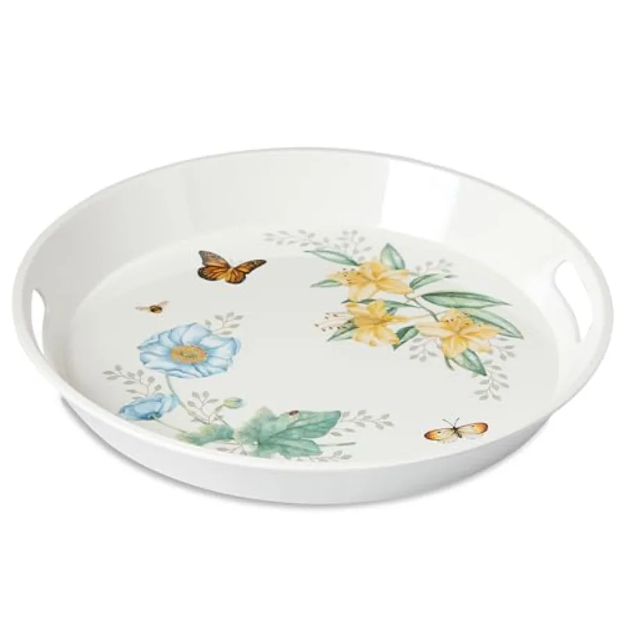 865999 Круглый меламиновый поднос Butterfly Meadow, легкий, из меламинового материала
865999 Круглый меламиновый поднос Butterfly Meadow, легкий, из меламинового материала