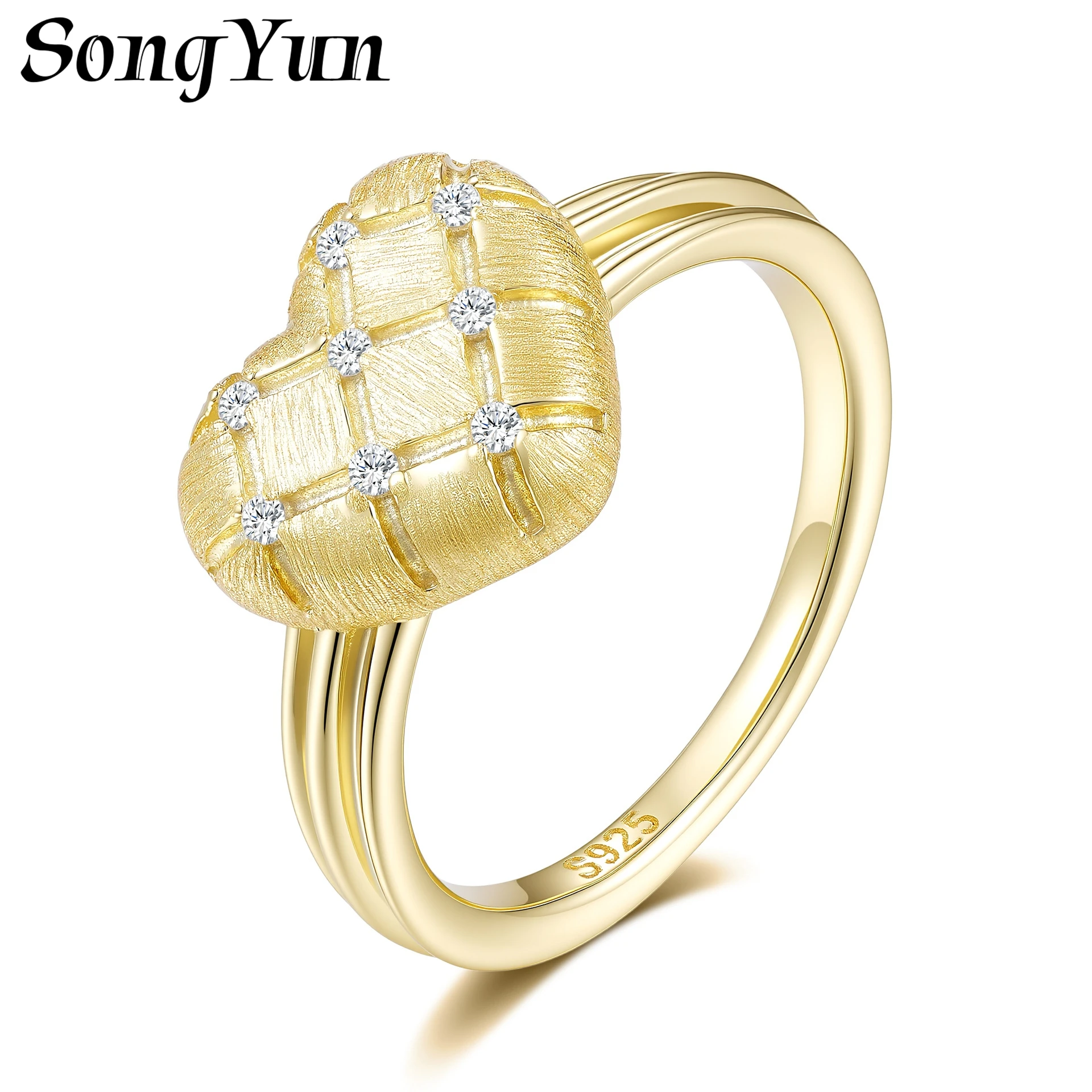 SongYun Jewelry 925 Sterling Silver Ring Moissanite D Color VVS Fine Sparkling 925 Sterling Silver Rings Diamond Accessories
SongYun Jewelry 925 Sterling Silver Ring Moissanite D Color VVS Fine Sparkling 925 Sterling Silver Rings Diamond Accessories