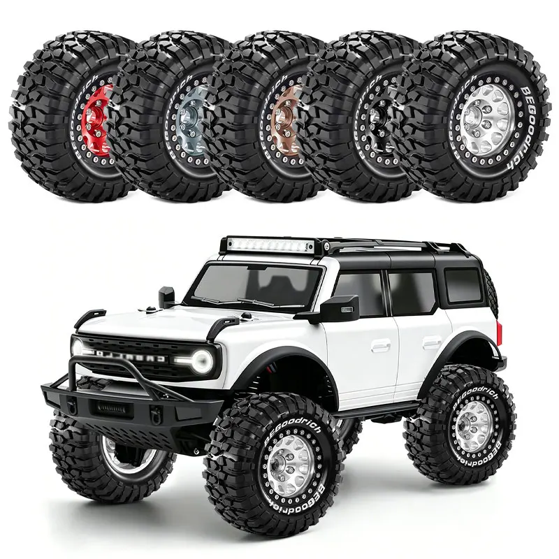 4Pcs 95mm 1.9 Beadlock rc Tires Wheels for 1/10 TRX4 TRX6 SCX10 90046 AX103007 Gen8 Gen7 D90 VS4-10 MST CFX RC Crawler,1.9 Wheel
4Pcs 95mm 1.9 Beadlock rc Tires Wheels for 1/10 TRX4 TRX6 SCX10 90046 AX103007 Gen8 Gen7 D90 VS4-10 MST CFX RC Crawler,1.9 Wheel