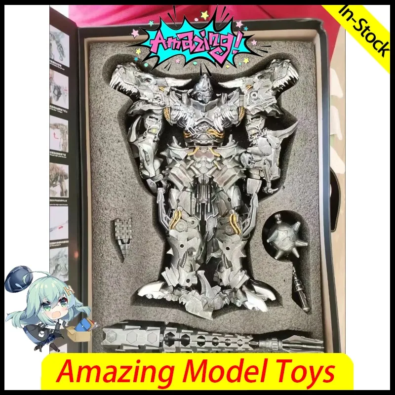 In Stock Baiwei Transformation TW1101 Grimlock Action Figure TW-1101 KO SS07 Deformation Car Robot Model Toys Gifts Collection
In Stock Baiwei Transformation TW1101 Grimlock Action Figure TW-1101 KO SS07 Deformation Car Robot Model Toys Gifts Collection