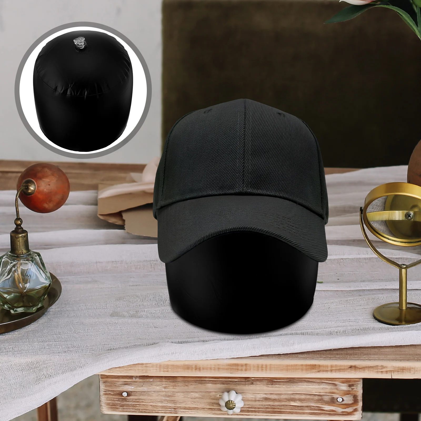 Inflatable Hat Holder Baseball Shaper Insert Cap Accessories for Men Display Stand Pvc Desk Rack
Inflatable Hat Holder Baseball Shaper Insert Cap Accessories for Men Display Stand Pvc Desk Rack