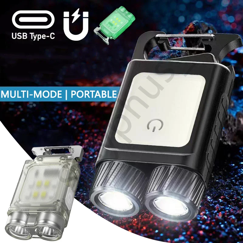 Мини-брелок-фонарик с зажимом, супер яркий карманный фонарик, светодиодный магнитный COB EDC, мини-брелок-фонарик, перезаряжаемый
Мини-брелок-фонарик с зажимом, супер яркий карманный фонарик, светодиодный магнитный COB EDC, мини-брелок-фонарик, перезаряжаемый