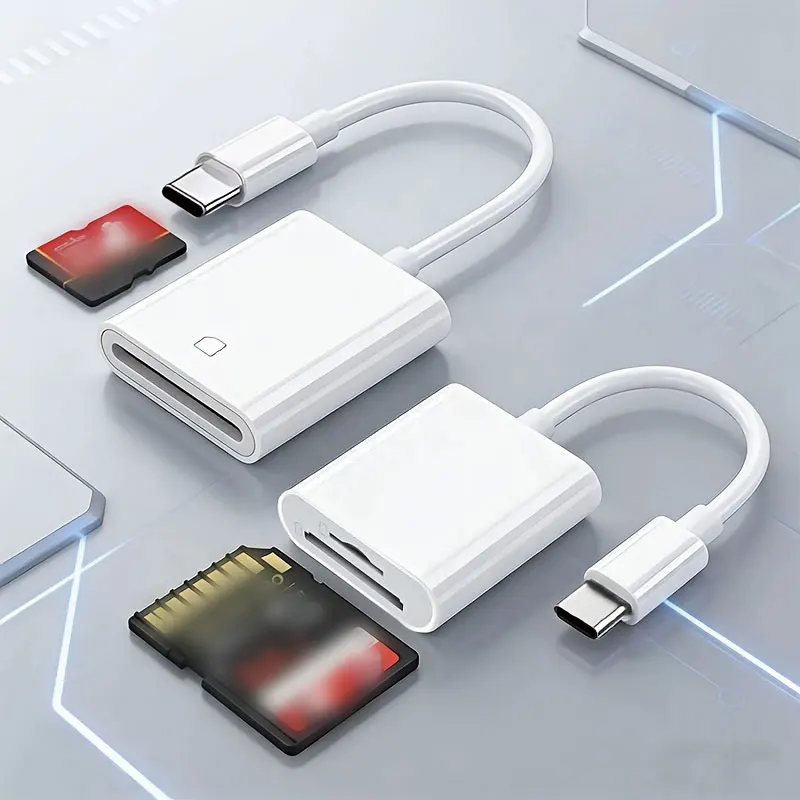 Type C Card Reader TF SD Memory Card Reader USB-C Card Adapter For iphone Samsung Huawei Xiaomi USB Type C OTG Adapter
Type C Card Reader TF SD Memory Card Reader USB-C Card Adapter For iphone Samsung Huawei Xiaomi USB Type C OTG Adapter