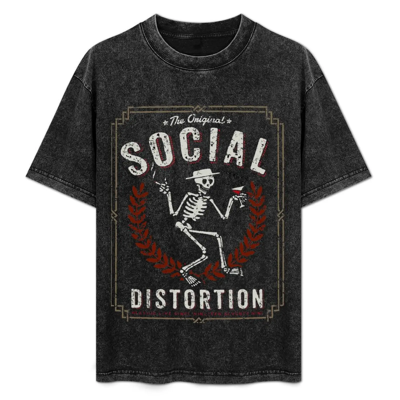 DISTORSION SOCIALE T-Shirt Casual Trendy Streetwear Tee Shirt
DISTORSION SOCIALE T-Shirt Casual Trendy Streetwear Tee Shirt