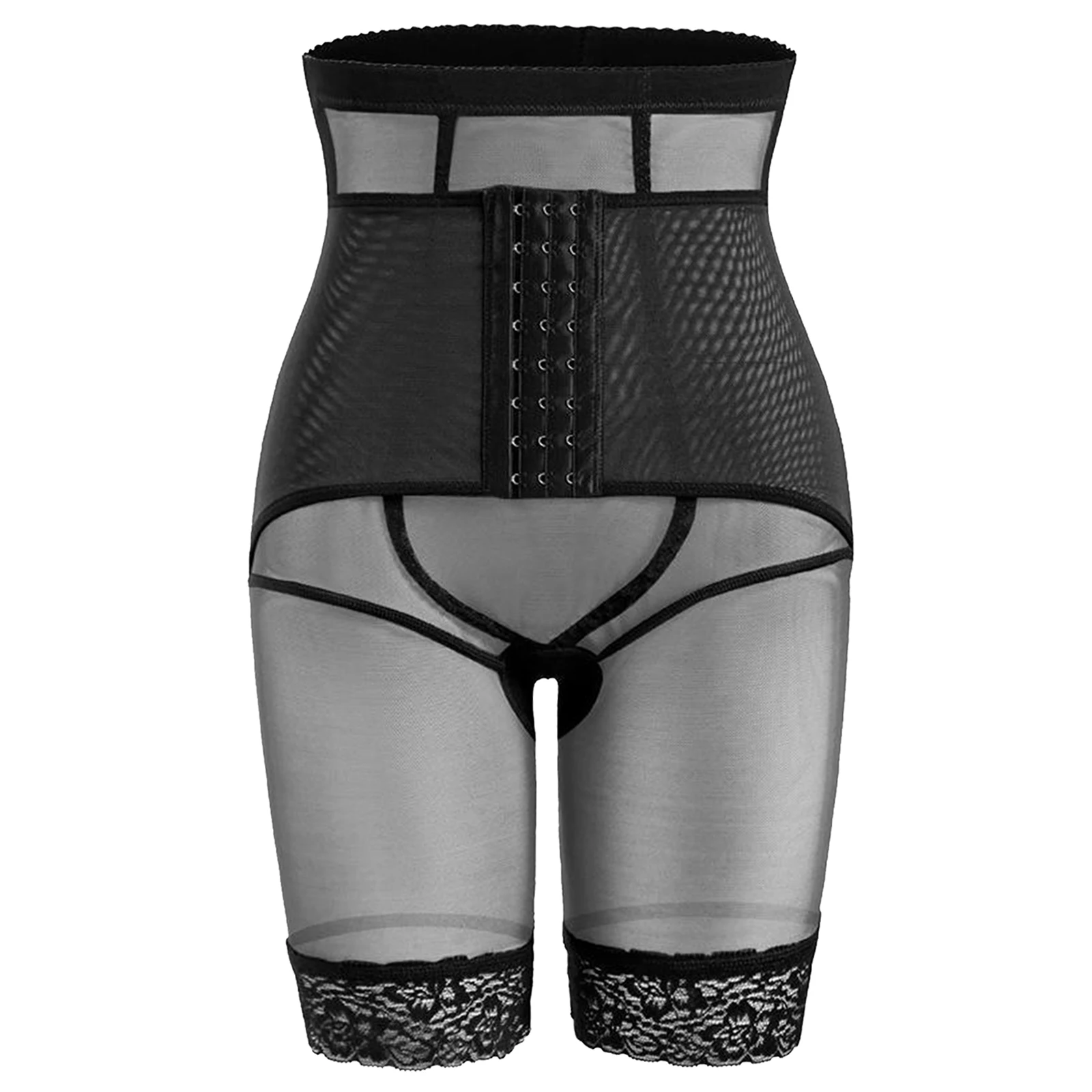 Women Butt Lifter Panties Briefs High Waist Shapewear Body Shaper with Lace Trim
Women Butt Lifter Panties Briefs High Waist Shapewear Body Shaper with Lace Trim