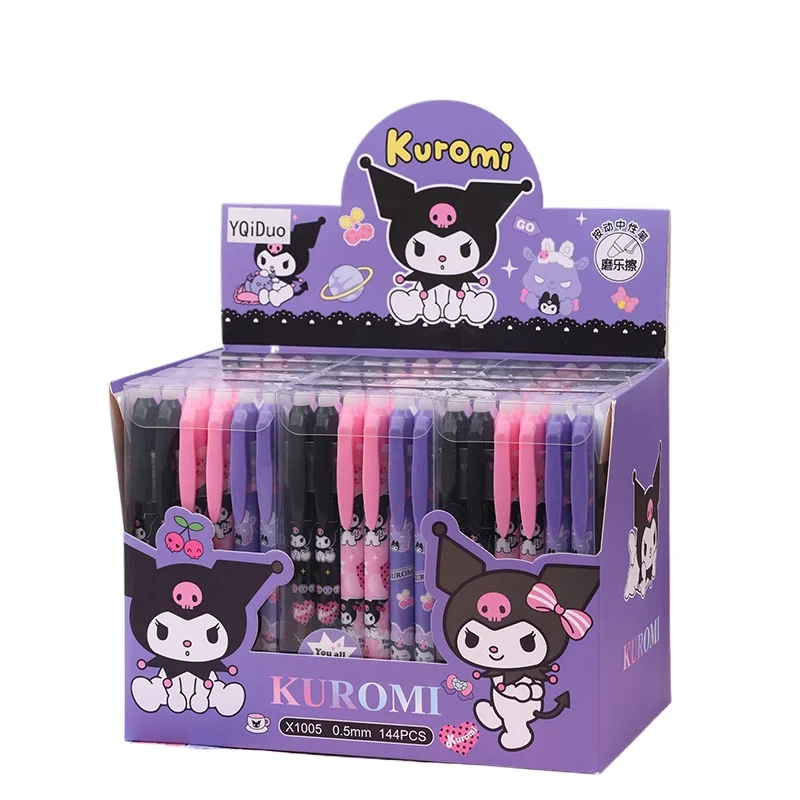 6-12Pcs Cute Kuromi Erasable Pen Blue Ink Writing Smooth Quick-Drying Pens School Office Accessories Students Stationery Gift
6-12Pcs Cute Kuromi Erasable Pen Blue Ink Writing Smooth Quick-Drying Pens School Office Accessories Students Stationery Gift