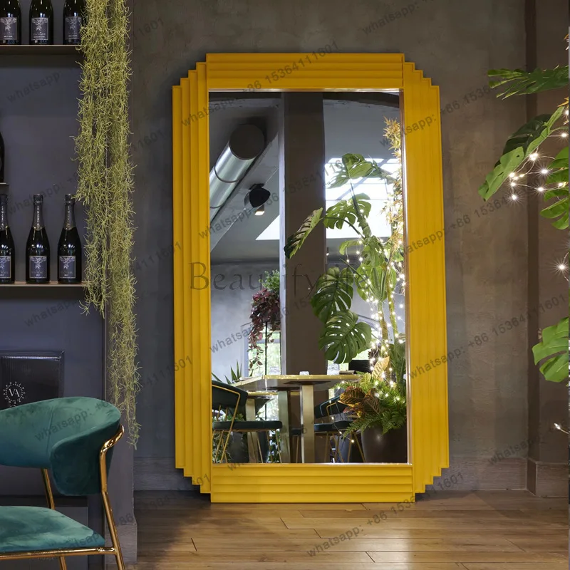 European art floor-to-ceiling mirror rectangular frame full-body mirror household cloakroom clothing store floor-to-ceiling
European art floor-to-ceiling mirror rectangular frame full-body mirror household cloakroom clothing store floor-to-ceiling