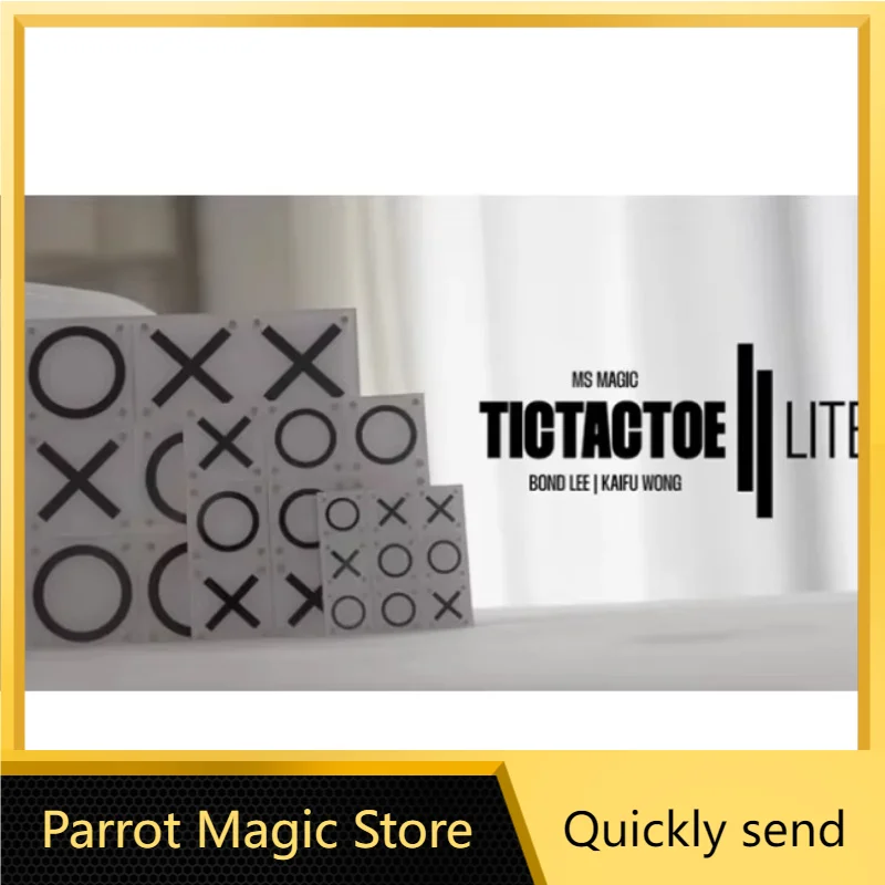 Tic Tac Toe Lite (Средний) от Bond Lee и Kai-Fu Wang — фокусы (Загрузка в магазин Parrot Magic)
Tic Tac Toe Lite (Средний) от Bond Lee и Kai-Fu Wang — фокусы (Загрузка в магазин Parrot Magic)
