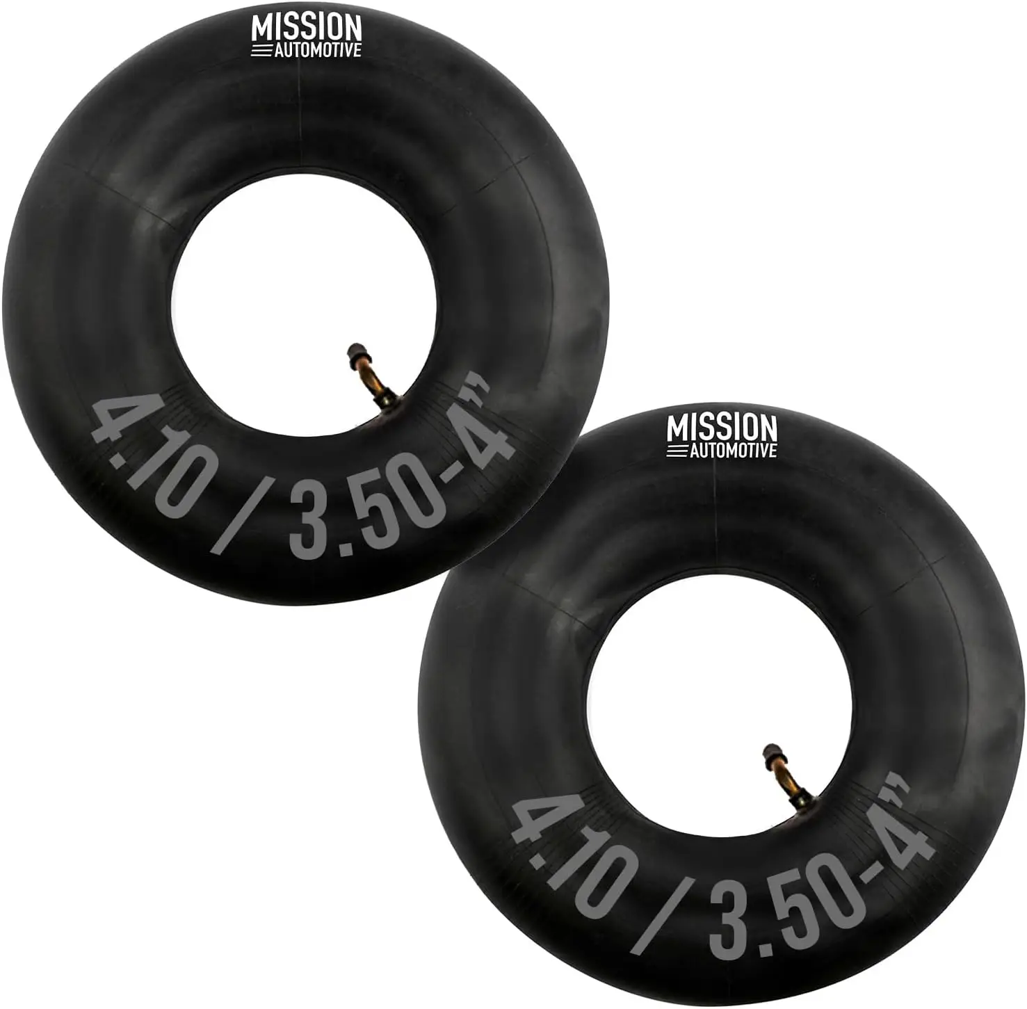 10" Lawn Mower Inner Tube, 2 Pack - Fits 4.10/3.50-4 Tires for Garden Cart & Wheelbarrow
10" Lawn Mower Inner Tube, 2 Pack - Fits 4.10/3.50-4 Tires for Garden Cart & Wheelbarrow