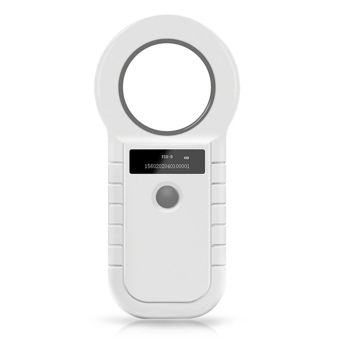 134.2KHz RFID Animal Chip Reader 15 Digits Pet ID Scanner EMID FDX-B Microchip Tag Registration for Cow Fish Dog-White
134.2KHz RFID Animal Chip Reader 15 Digits Pet ID Scanner EMID FDX-B Microchip Tag Registration for Cow Fish Dog-White