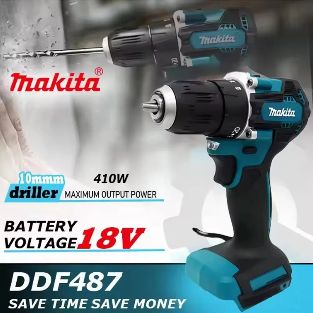 Makita DDF487 Screwdriver Cordless Percussion Drill 18V Electric Variable Speed Brushless Impact Power Tools Power Drill
Makita DDF487 Screwdriver Cordless Percussion Drill 18V Electric Variable Speed Brushless Impact Power Tools Power Drill
