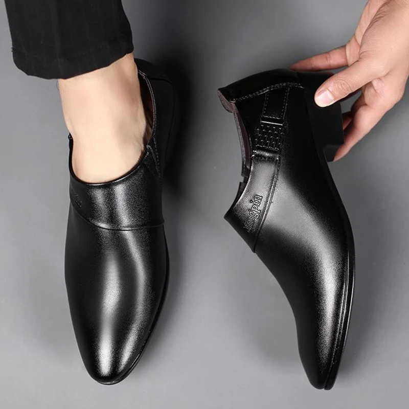 PU Leather Shoes Formal Dress Shoes for Male Plus Size Party Wedding Office Work Shoes Slip on Business Casual Oxfords men shoes
PU Leather Shoes Formal Dress Shoes for Male Plus Size Party Wedding Office Work Shoes Slip on Business Casual Oxfords men shoes