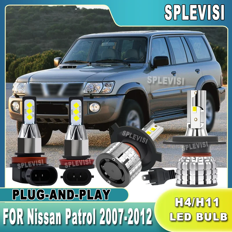 Stable Output Optimized Nocturnal Travel Safety 2-4pcs LED Headlight Fog Light For Nissan Patrol 2007 2008 2009 2010 2011 2012
Stable Output Optimized Nocturnal Travel Safety 2-4pcs LED Headlight Fog Light For Nissan Patrol 2007 2008 2009 2010 2011 2012