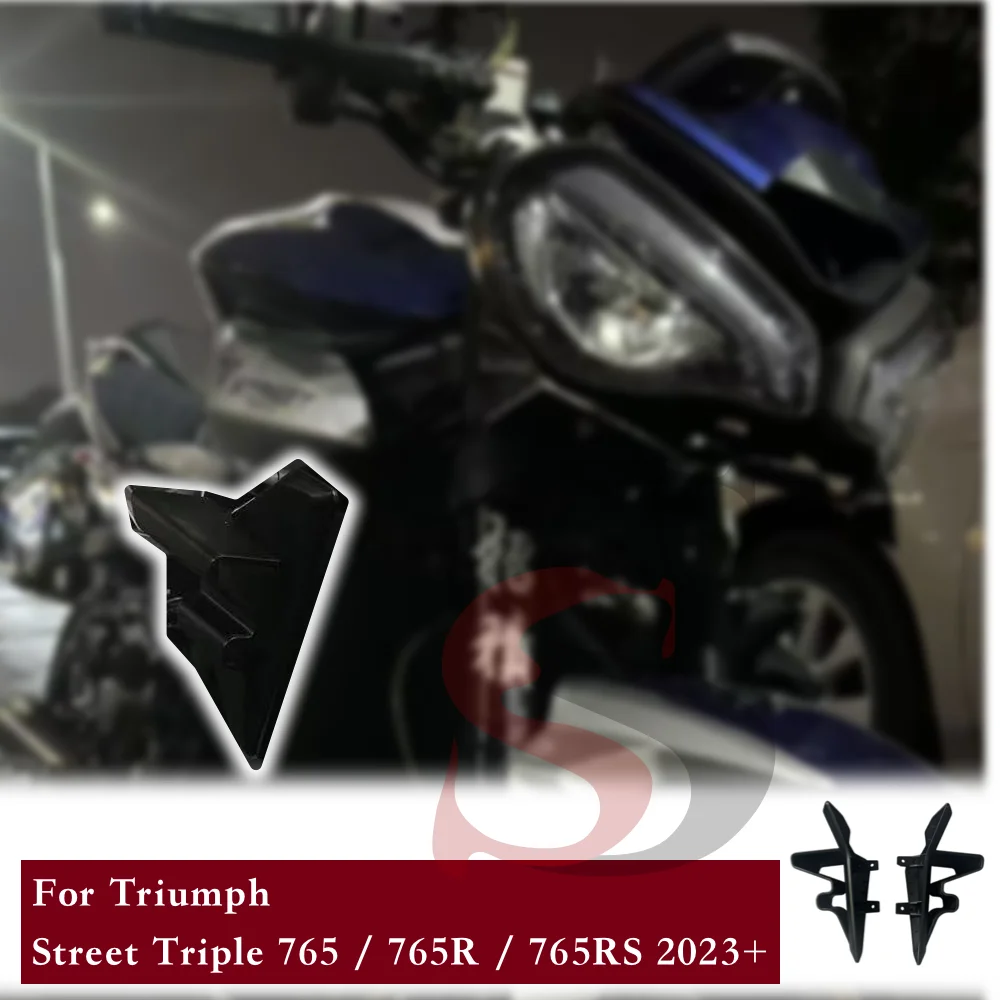 Aerodynamic accessories Spoiler Side Fairing Wing For Triumph Street Triple 765 R RS 2025 2024 2023 Motocycle Modify Accessoiry
Aerodynamic accessories Spoiler Side Fairing Wing For Triumph Street Triple 765 R RS 2025 2024 2023 Motocycle Modify Accessoiry
