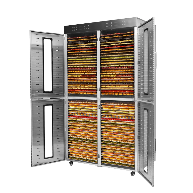Factory Supply 96 Trays Large Capacity SS Dehydrated Machine Jerky Dehydrator Supplier Food Dehydrator Fruit And Vegetables
Factory Supply 96 Trays Large Capacity SS Dehydrated Machine Jerky Dehydrator Supplier Food Dehydrator Fruit And Vegetables
