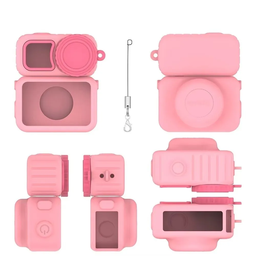 Shock Absorption Silicone Protective Case Lens Cap Anti-Drop Action Camera Case Full Protection for DJI Osmo Nano
Shock Absorption Silicone Protective Case Lens Cap Anti-Drop Action Camera Case Full Protection for DJI Osmo Nano