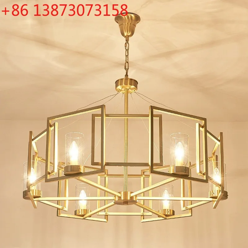 New light luxury post-modern personalized simple lamp American all-copper lamp designer model room bedroom lamp
New light luxury post-modern personalized simple lamp American all-copper lamp designer model room bedroom lamp