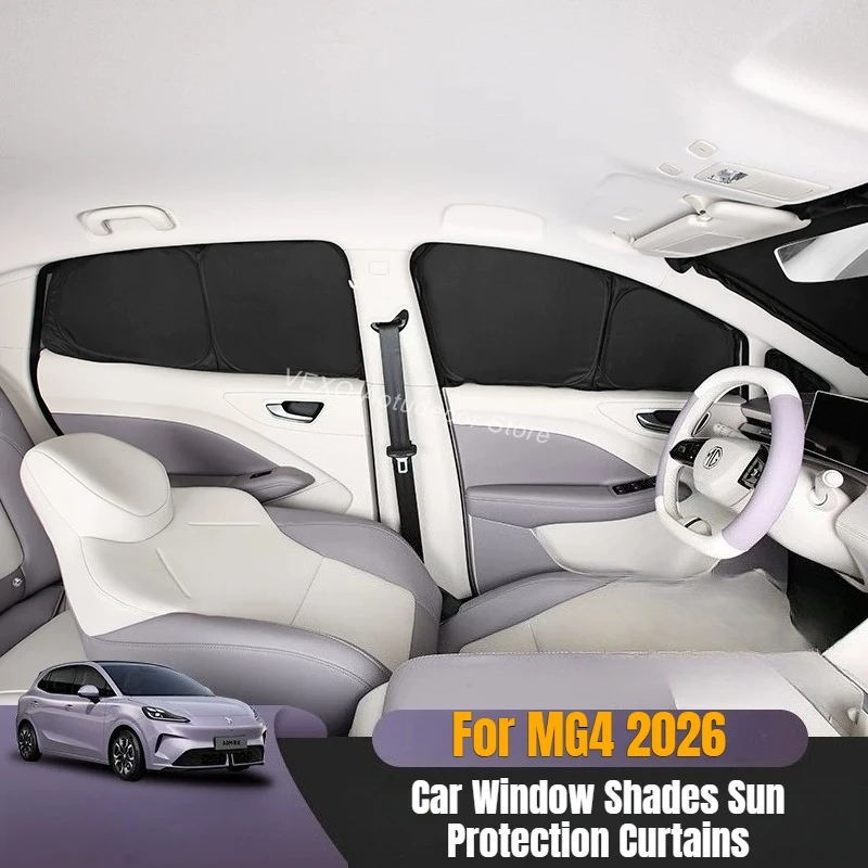 For MG MG4 2026 Front Windshield Sunshade UV Blocking Cover Car Privacy Side Window Shades Sun Protection Curtain Accessories
For MG MG4 2026 Front Windshield Sunshade UV Blocking Cover Car Privacy Side Window Shades Sun Protection Curtain Accessories