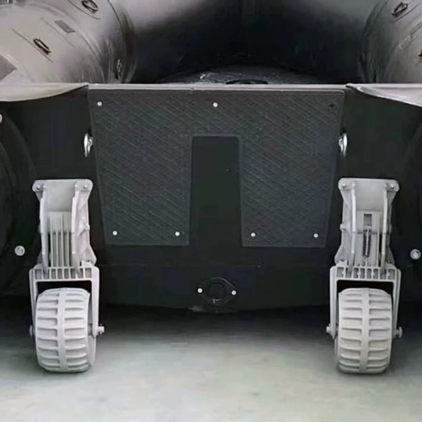 2 Pieces Launching Dolly Wheel Set Removable Folding Boat Trolley Wheel Inflatable Boat Dolly Heavy Duty Marine Accessory
2 Pieces Launching Dolly Wheel Set Removable Folding Boat Trolley Wheel Inflatable Boat Dolly Heavy Duty Marine Accessory