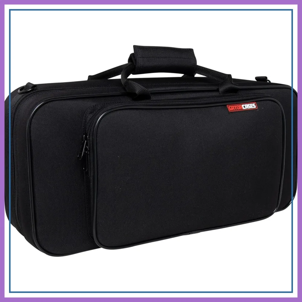 Lightweight Trumpet Case for Bb Student Trumpets, Padded Interior, Backpack Straps
Lightweight Trumpet Case for Bb Student Trumpets, Padded Interior, Backpack Straps
