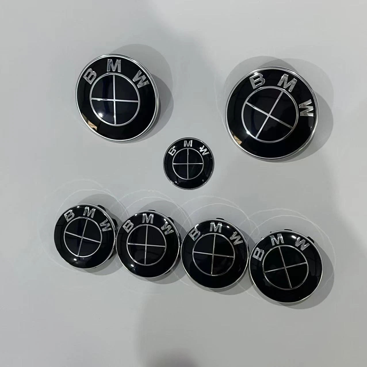 7Pc Front Hood Logo 82mm Rear Badge 74mm Hub Cap 56/68mm Steering Wheel Sticker 45mm For BMW E34 E36 E46 E61 F90 E91 F10 E92 F07
7Pc Front Hood Logo 82mm Rear Badge 74mm Hub Cap 56/68mm Steering Wheel Sticker 45mm For BMW E34 E36 E46 E61 F90 E91 F10 E92 F07