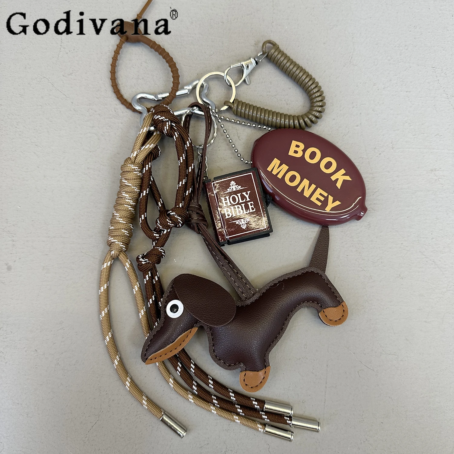 Cute Bag Pendant Decoration Versatile Rope Pendant DIY Bag Accessories Cute Cartoon Keychain Doll Accessories Strap for Bag
Cute Bag Pendant Decoration Versatile Rope Pendant DIY Bag Accessories Cute Cartoon Keychain Doll Accessories Strap for Bag